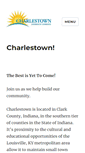 Mobile Screenshot of charlestown-in.com
